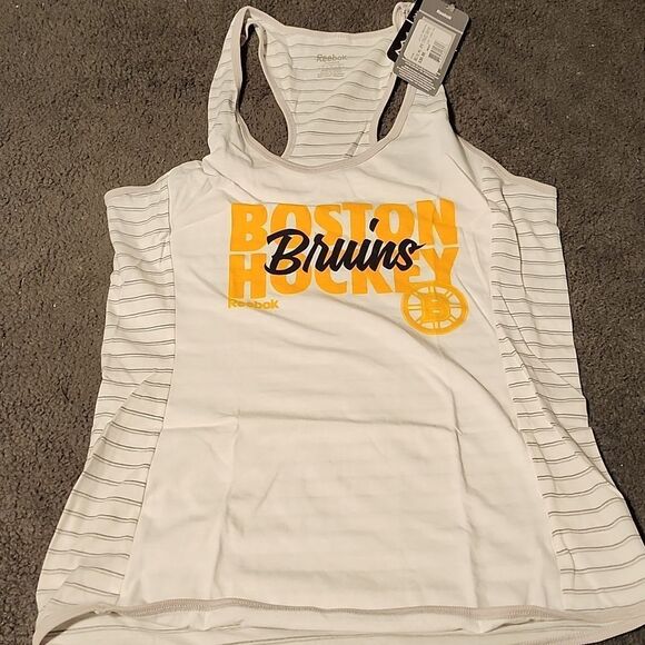 Reebok NHL Boston Bruins Women's Tank - New - Picture 1 of 4
